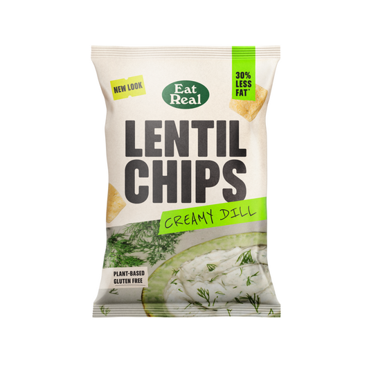 Eat Real Lentil Creamy Dill Chips 95g