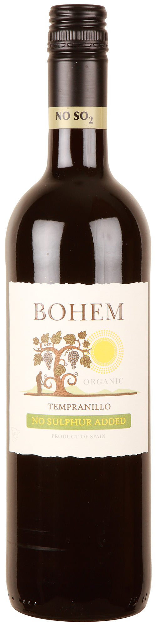 Bohem Tempranillo No Added Sulphur (13.5% Vol.) 750ml