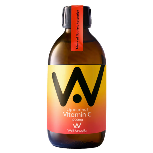 Well.Actually. Liposomal Vitamin C Liquid 1000mg - Fruit Fusion Flavour 250ml