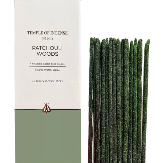 Temple of Incense Patchouli Woods 20 sticks