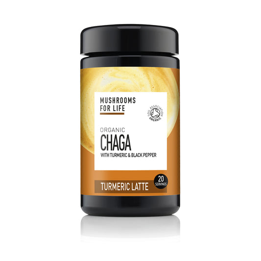 Mushrooms for Life Chaga Turmeric Latte 120g