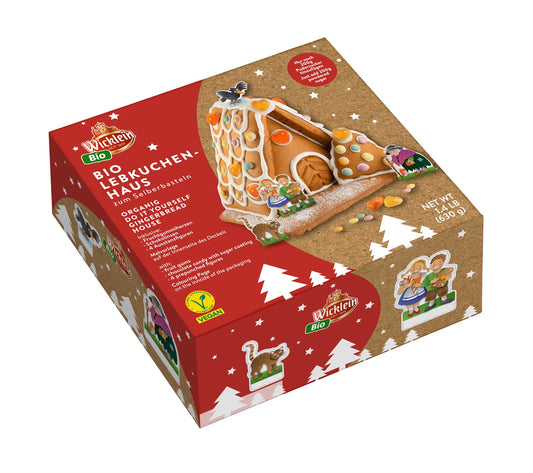 Wicklein Organic DIY Gingerbread House Kit 790g