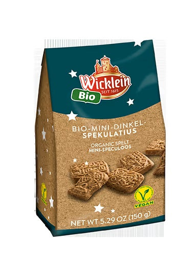 Wicklein Spelt Mini-Spekulatius 150g