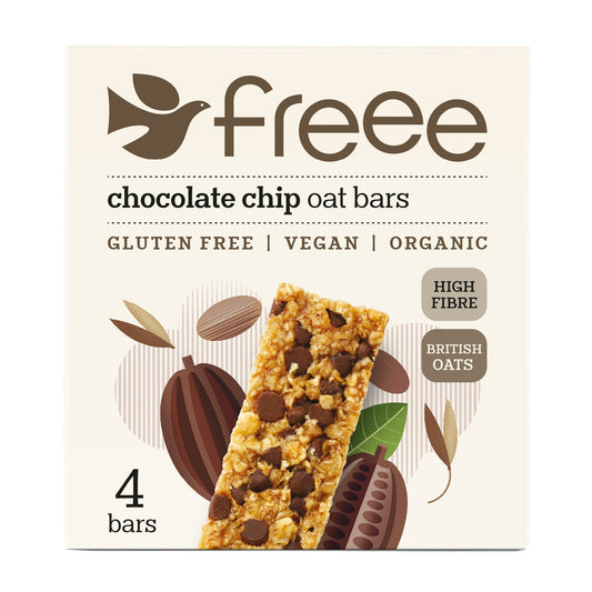 Freee Chocolate Chip Oat Bar 4x35g