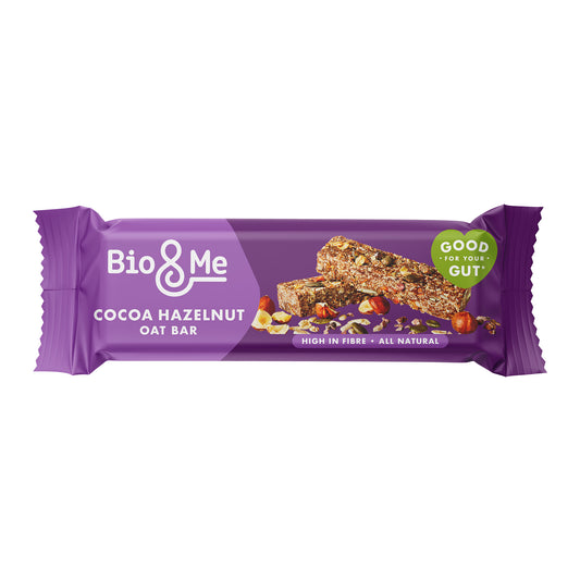 Bio&Me Cocoa Hazelnut Gut-Loving Oat Bar 38g