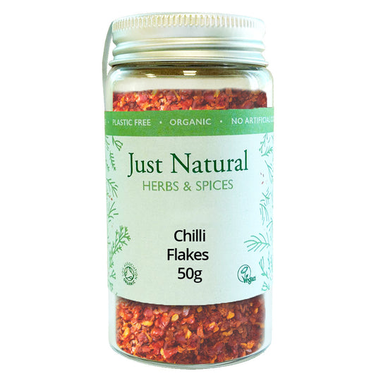 Just Natural Chilli Flakes 40g