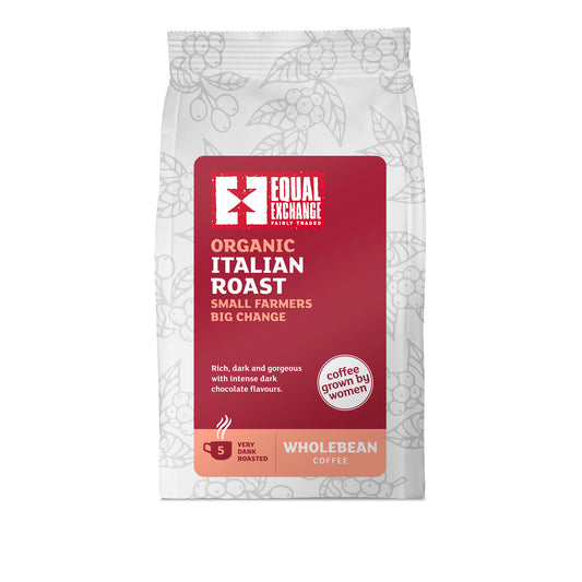 Equal Exchange Organic Italian Roast Coffee Beans 200g