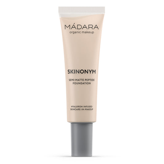 MADARA SKINONYM Semi-Matte Peptide Foundation, #15 STONE 30ml