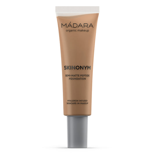 MADARA SKINONYM Semi-Matte Peptide Foundation, #70 CARAMEL 30ml