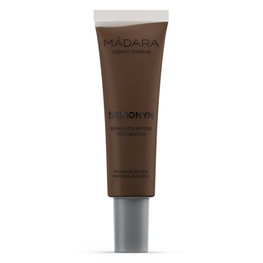 MADARA SKINONYM Semi-Matte Peptide Foundation, #100 MOCHA 30ml