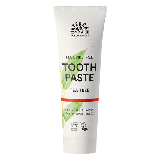 Urtekram Fluoride-Free Tea Tree Toothpaste 75ml