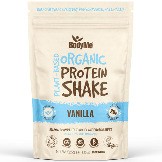 BodyMe Organic Vanilla Protein Shake 525g