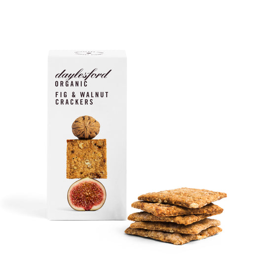 Daylesford Organic Fig and Walnut Crackers 120g