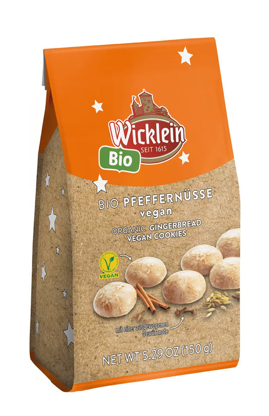 Wicklein Organic Pfeffernüsse Gingerbread Cookies 150g