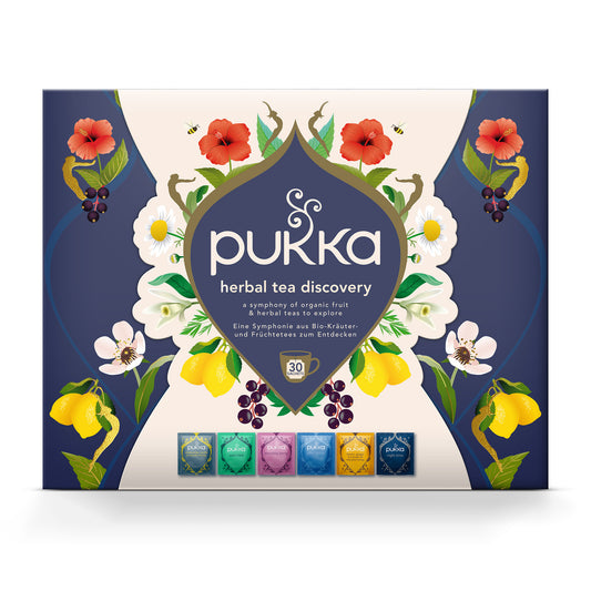 Pukka Herbal Tea Discovery Box 30 bags