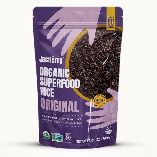 Jasberry Organic Superfood Rice (Ready to eat) 200g