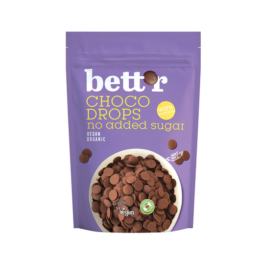 Bett’r Choco Drops with Erythritol 200g