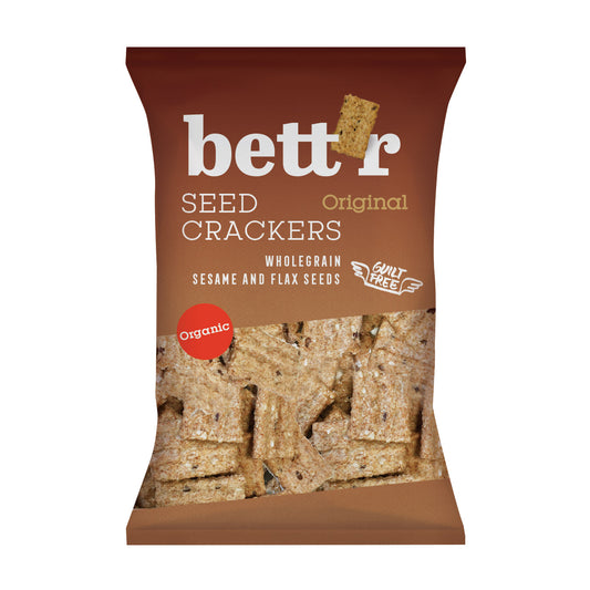 Bett’r Seed Crackers Wholegrain 150g