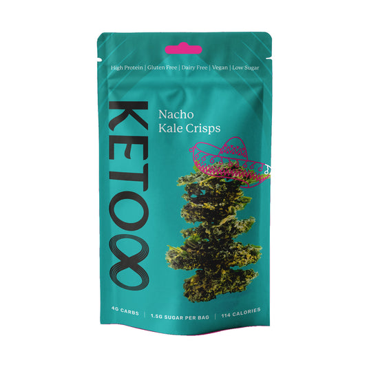 Keto8 Nacho Kale Crisps 30g