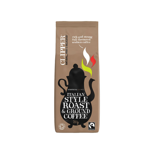 Clipper Italian Style Ground Coffee 227g