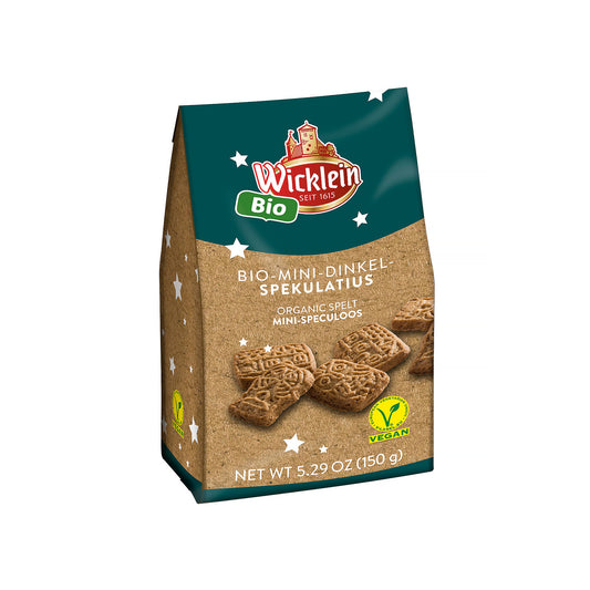 Wicklein Spelt Mini-Spekulatius 150g