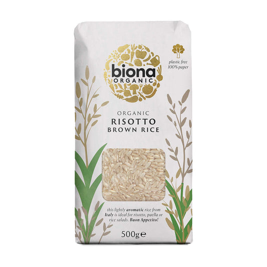 Biona Wholegrain Risotto Rice 500g