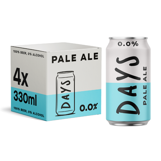 Days 0.0% Pale Ale Multipack Cans 4 x 330ml