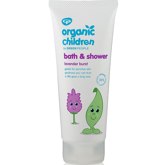 Green People Organic Children Bath & Shower - Lavender Burst 200ml