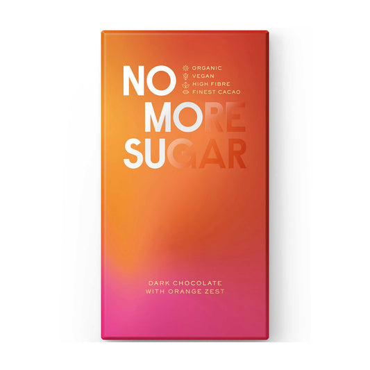 NOMOSU Dark Chocolate Bar with Orange Zest 90g