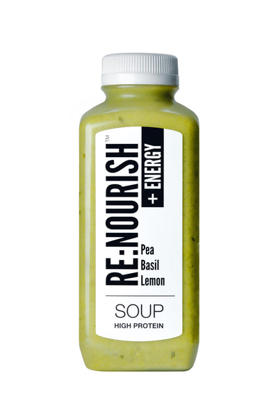 Re Nourish Energy Soup Pea Basil Lemon 500g Planet Organic