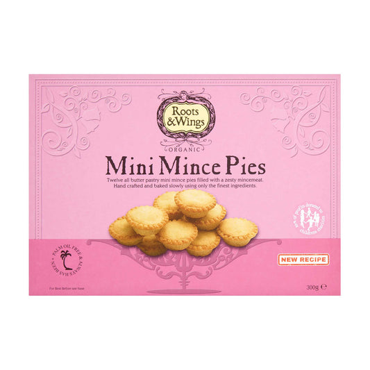 Roots & Wings Mini Mince Pies 300g